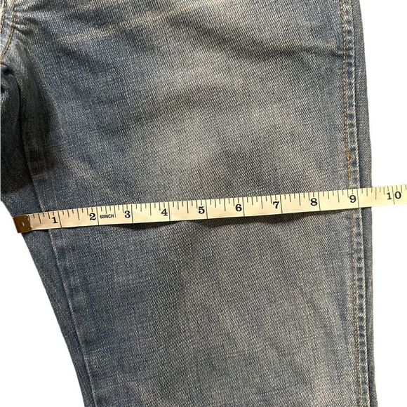 Vintage Y2K 7 for All Mankind 100% Cotton Flare Jeans Size 28 - Picture 14 of 16